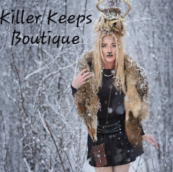 TCEC Dresses & Skirts - TCEC Steampunk chain and lace skirt